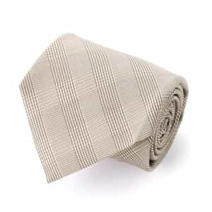 グレンチェック柄タイ