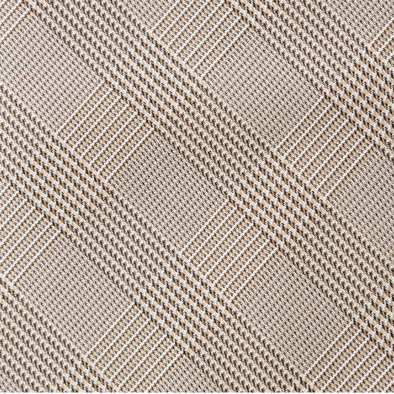 BARNEYS NEW YORK グレンチェック柄タイ ORANGE