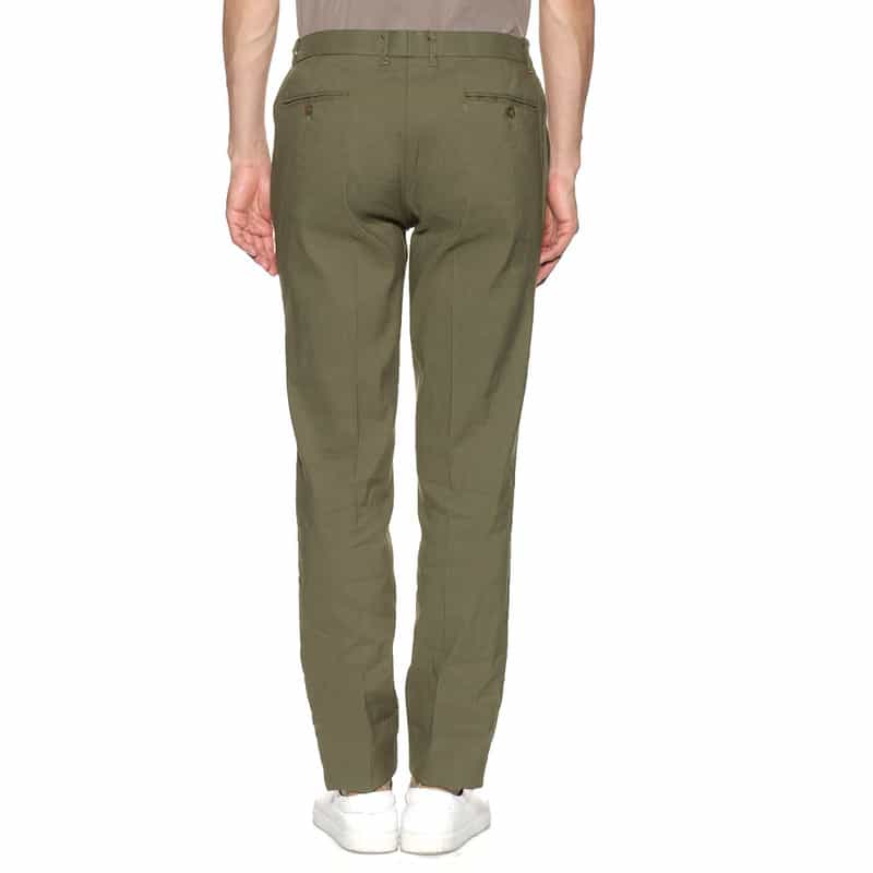 BARNEYS NEW YORK セットアップ テーパードパンツ KHAKI