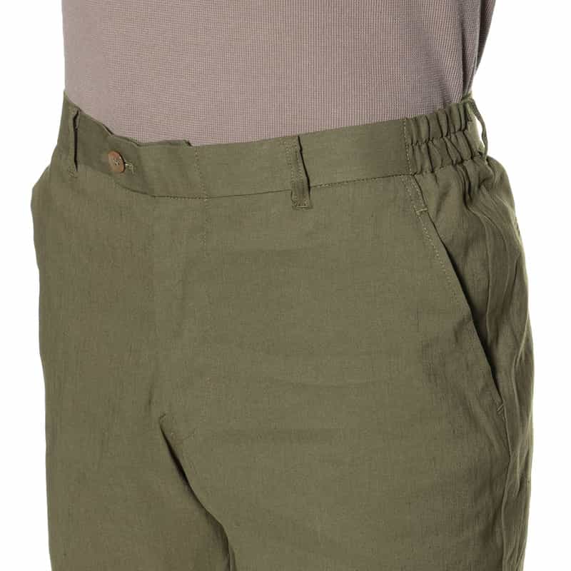 BARNEYS NEW YORK セットアップ テーパードパンツ KHAKI