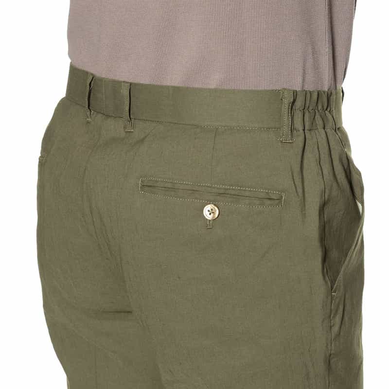 BARNEYS NEW YORK セットアップ テーパードパンツ KHAKI