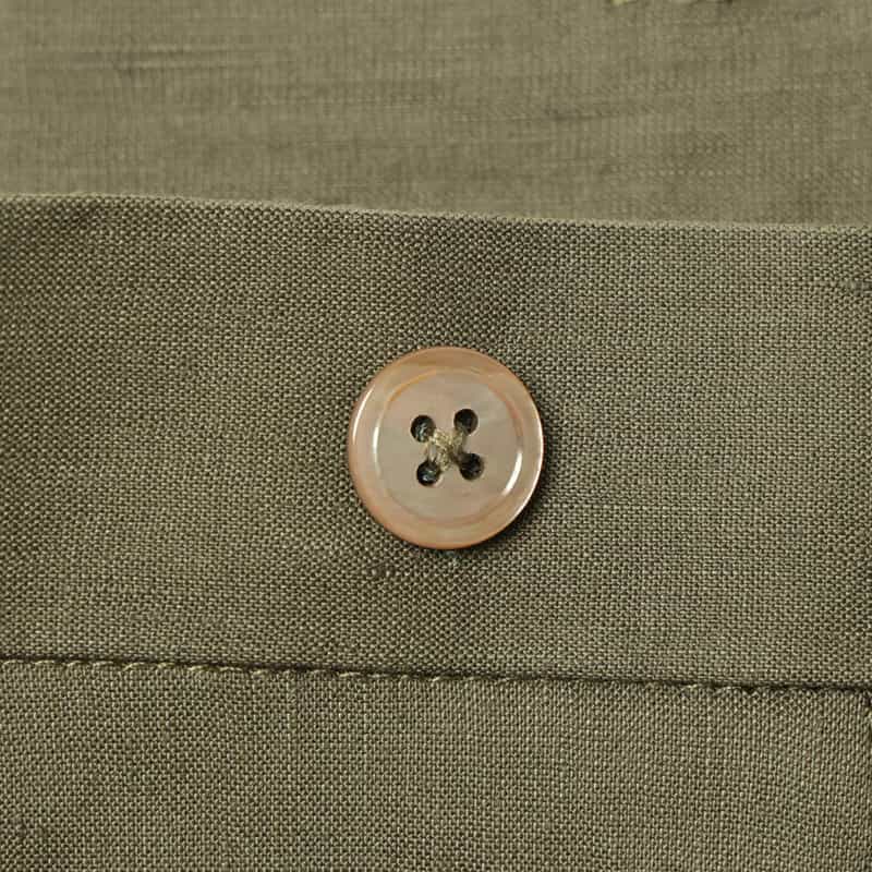 BARNEYS NEW YORK セットアップ テーパードパンツ KHAKI