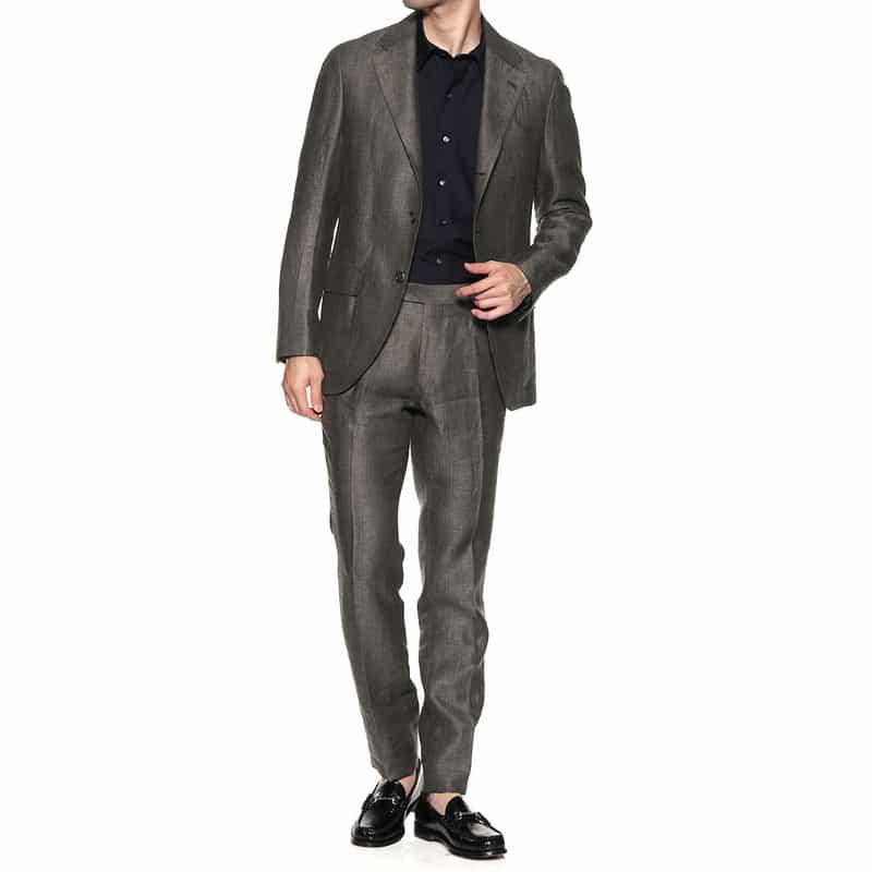 BARNEYS NEW YORK セットアップ ジャケット DARK GRAY