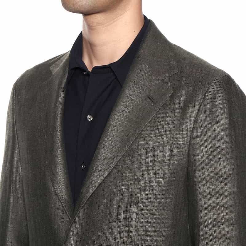 BARNEYS NEW YORK セットアップ ジャケット DARK GRAY