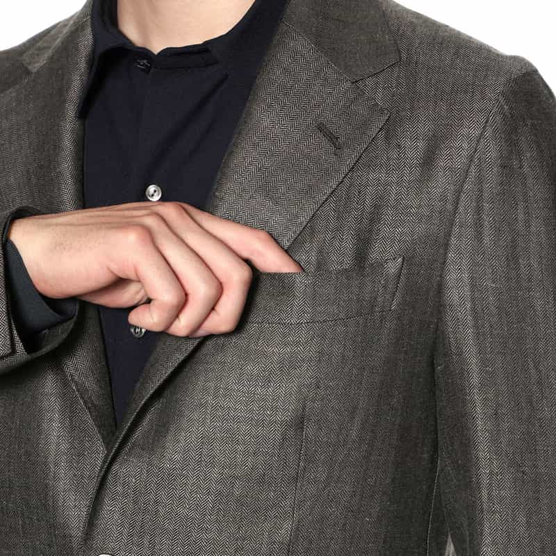 BARNEYS NEW YORK セットアップ ジャケット DARK GRAY