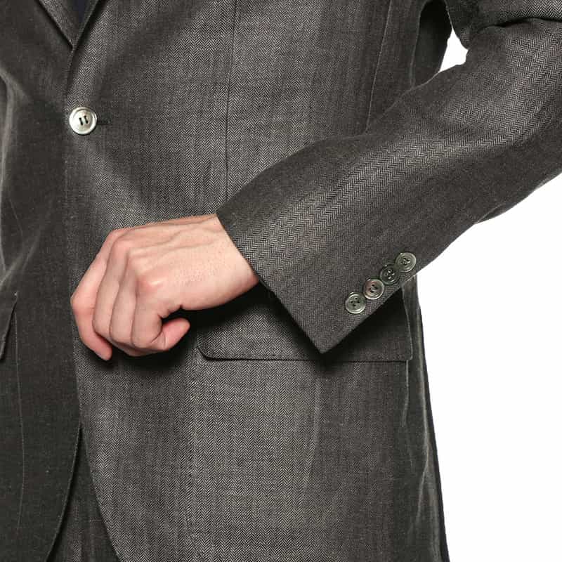 BARNEYS NEW YORK セットアップ ジャケット DARK GRAY