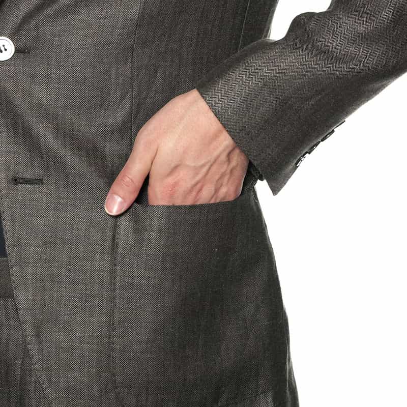 BARNEYS NEW YORK セットアップ ジャケット DARK GRAY