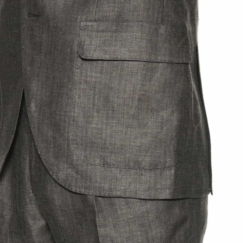 BARNEYS NEW YORK セットアップ ジャケット DARK GRAY