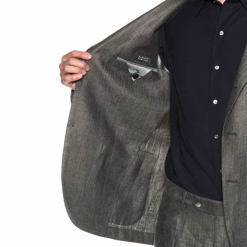 BARNEYS NEW YORK セットアップ ジャケット DARK GRAY