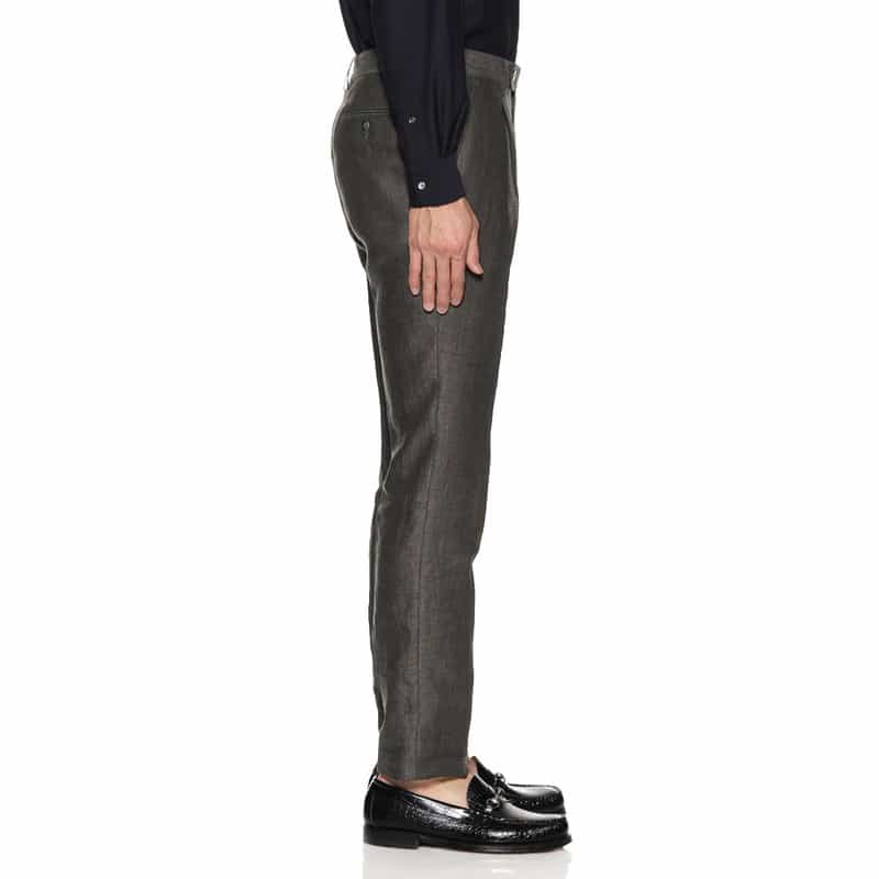 BARNEYS NEW YORK セットアップ テーパードパンツ DARK GRAY