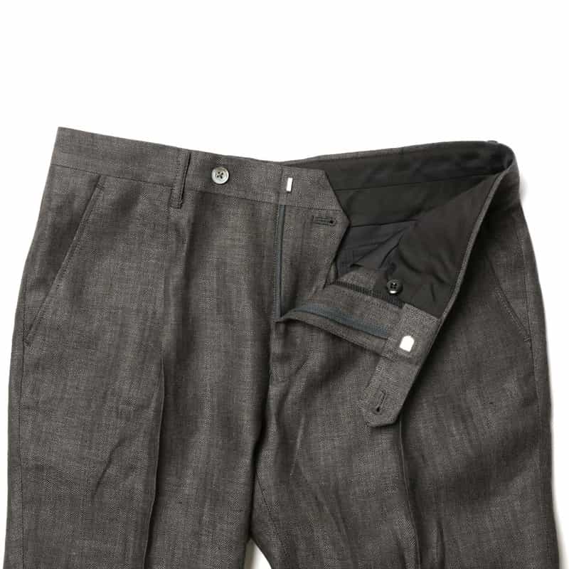 BARNEYS NEW YORK セットアップ テーパードパンツ DARK GRAY