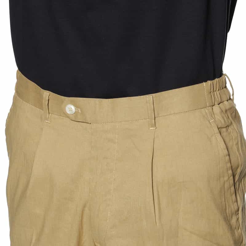 BARNEYS NEW YORK セットアップ ストレッチショーツ BEIGE