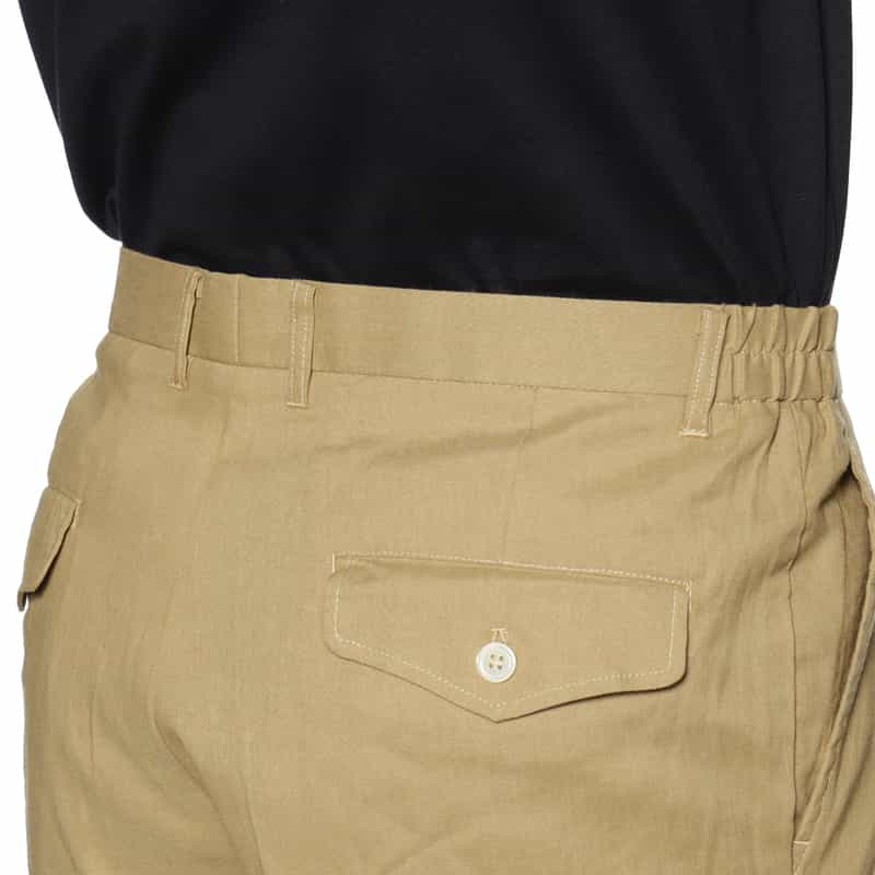 BARNEYS NEW YORK セットアップ ストレッチショーツ BEIGE