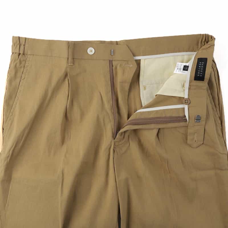 BARNEYS NEW YORK セットアップ ストレッチショーツ BEIGE