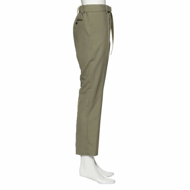 SACAI ベルテッド イージーパンツ TAUPE