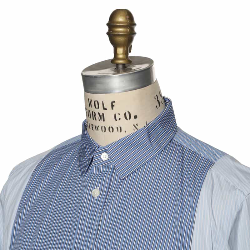 SACAI 切替シャツ BLUE