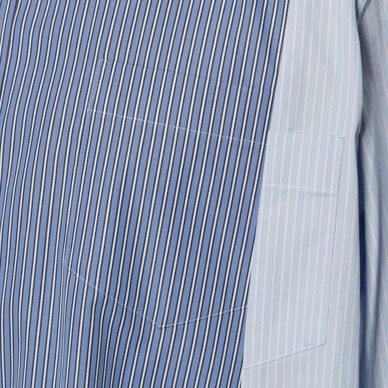 SACAI 切替シャツ BLUE