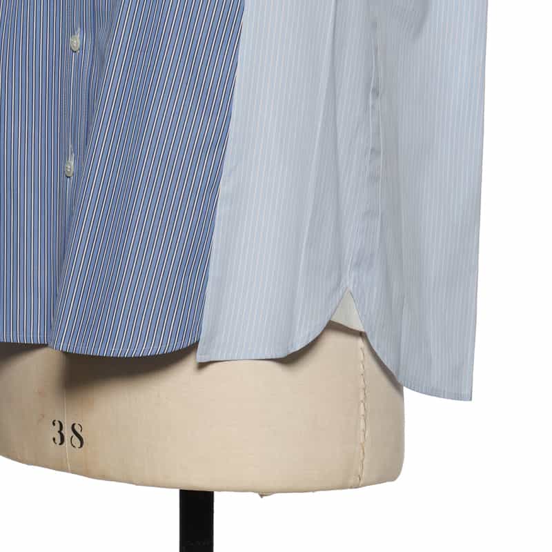 SACAI 切替シャツ BLUE