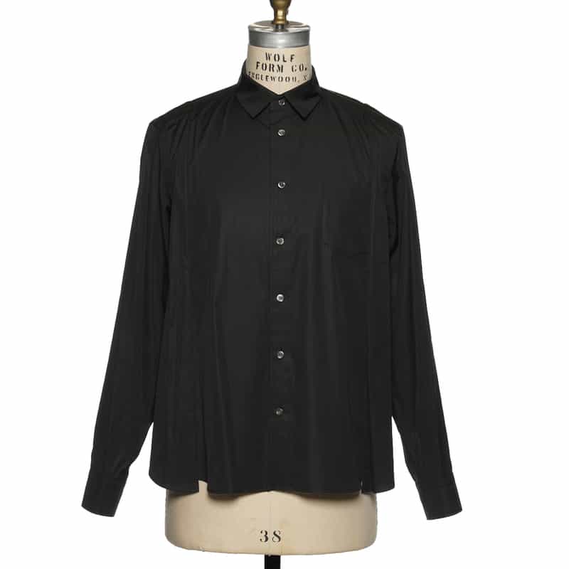 SACAI 切替シャツ BLACK