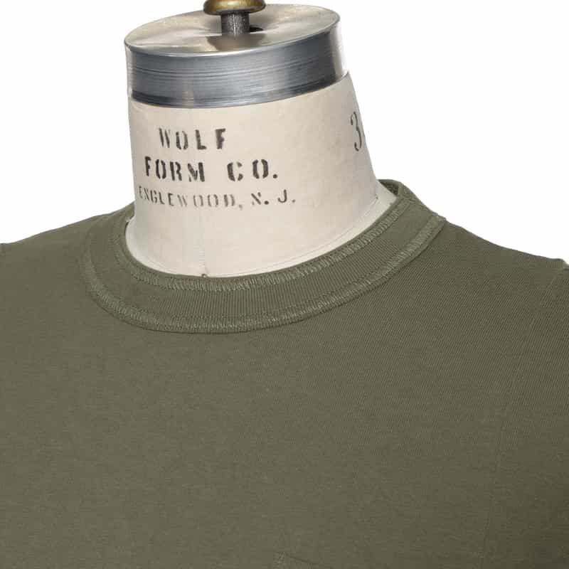 SACAI ポケット付きクルーネックTシャツ TAUPE