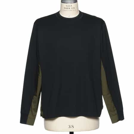 コンビネーション ロングスリーブカットソー（2234631）｜SACAI(サカイ 