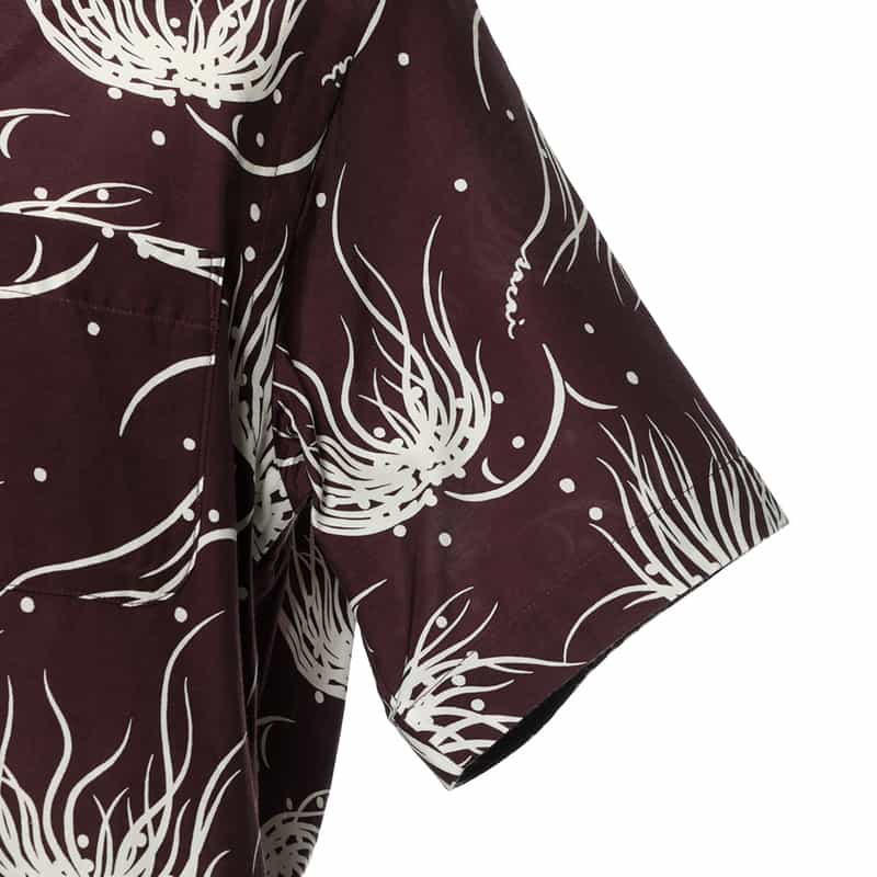SACAI SACAI<サカイ>プリントシャツ PURPLE