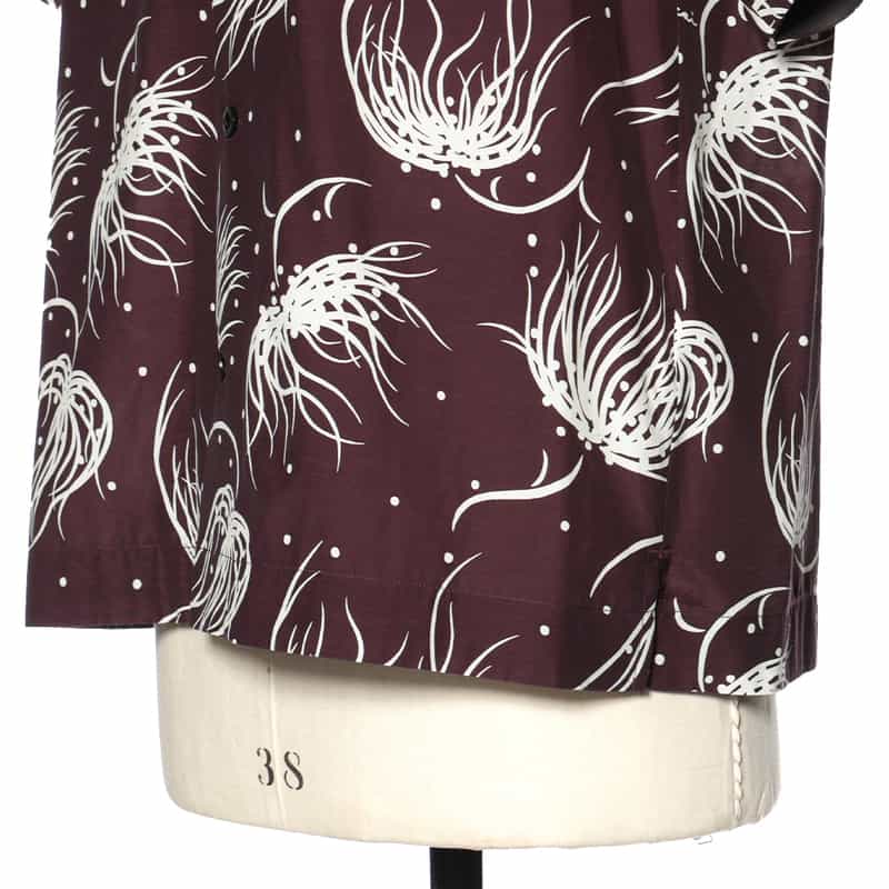 SACAI SACAI<サカイ>プリントシャツ PURPLE
