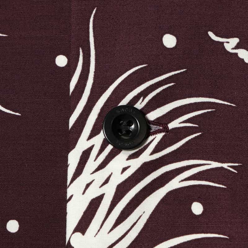 SACAI SACAI<サカイ>プリントシャツ PURPLE
