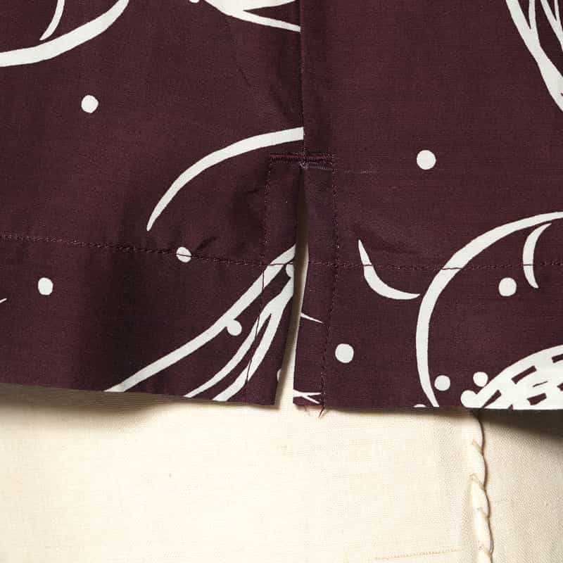SACAI SACAI<サカイ>プリントシャツ PURPLE