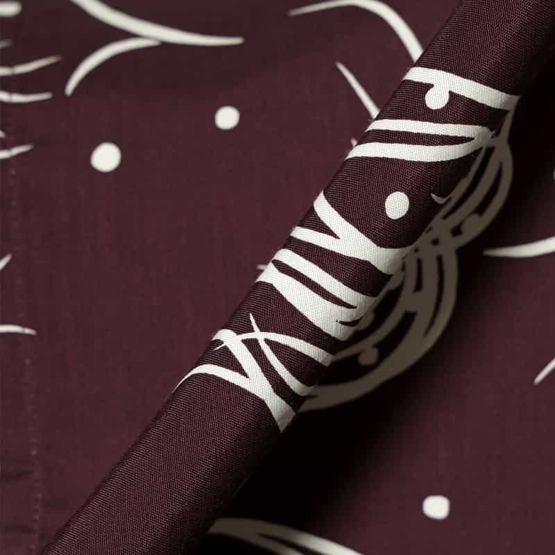 SACAI SACAI<サカイ>プリントシャツ PURPLE