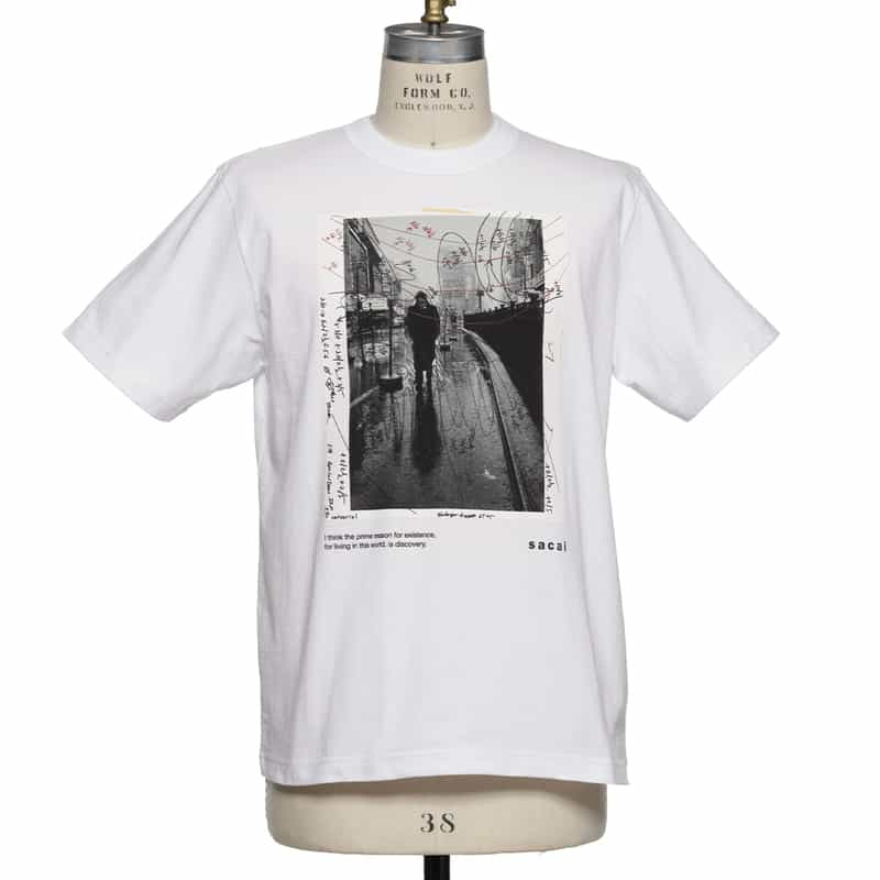 SACAI JAMES DEAN フォトプリントTシャツ （サイズ2-4） WHITE