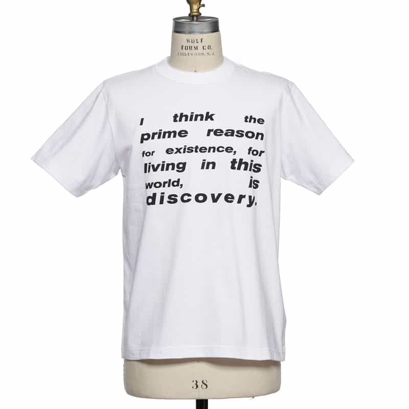 SACAI JAMES DEAN プリントTシャツ WHITE