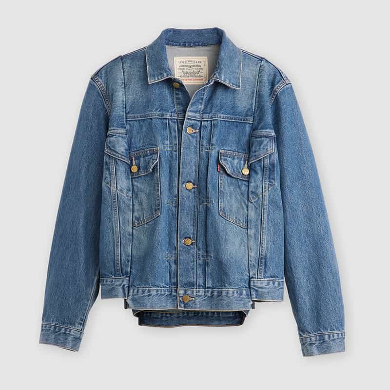 SACAI ＜リーバイス＞コラボレート デニムジャケット BLUE