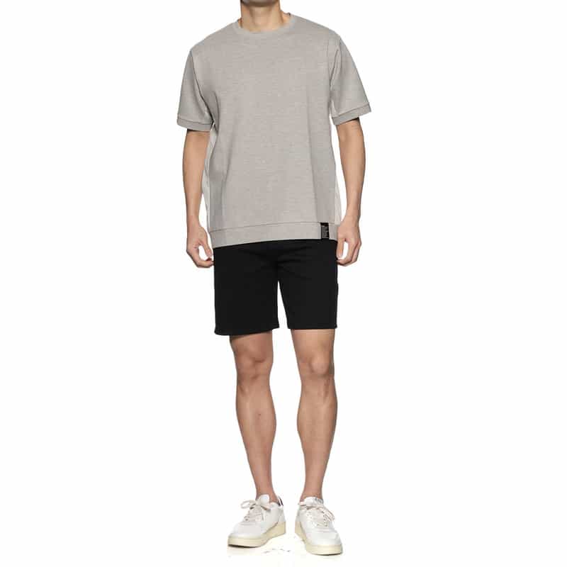 CITERA CITERA＜シテラ＞バーニーズ　ニューヨーク限定コンビネーションカットソー GRAY