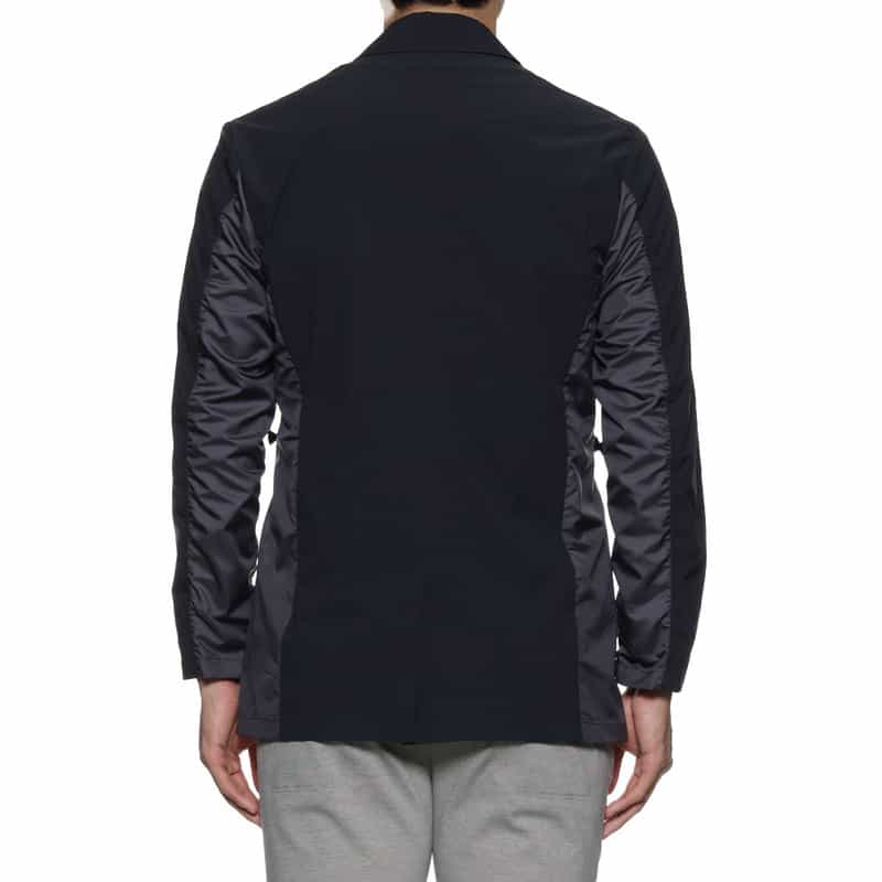 CITERA CITERA＜シテラ＞バーニーズ　ニューヨーク限定 異素材切り返し ジャケット NAVY