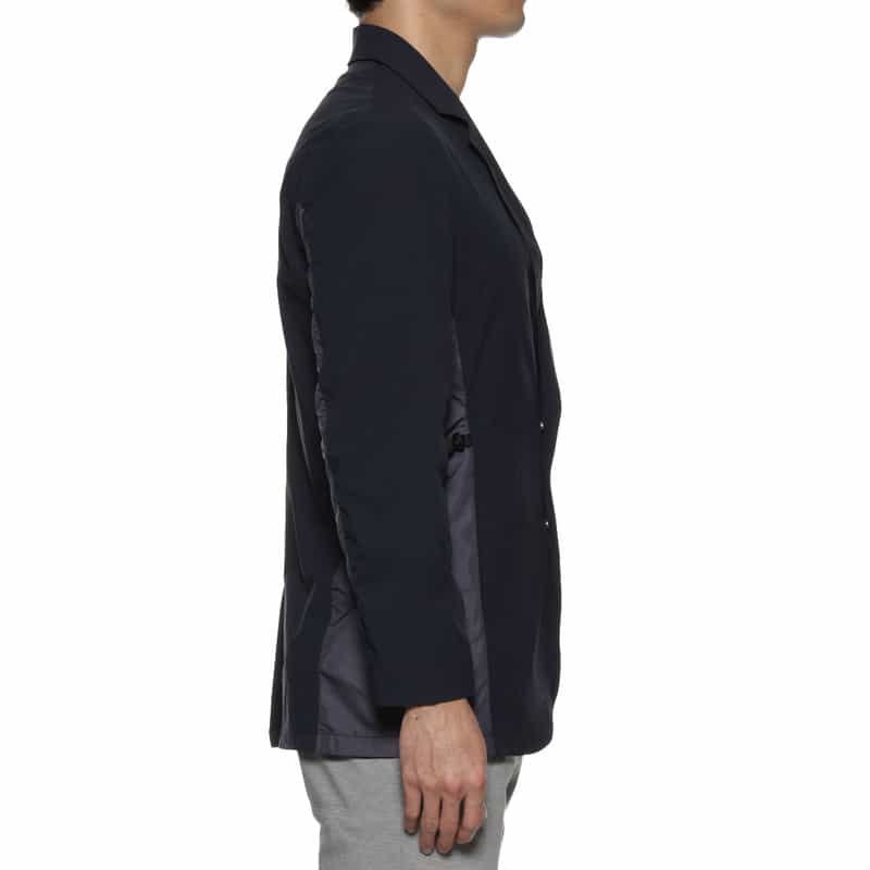 CITERA CITERA＜シテラ＞バーニーズ　ニューヨーク限定 異素材切り返し ジャケット NAVY