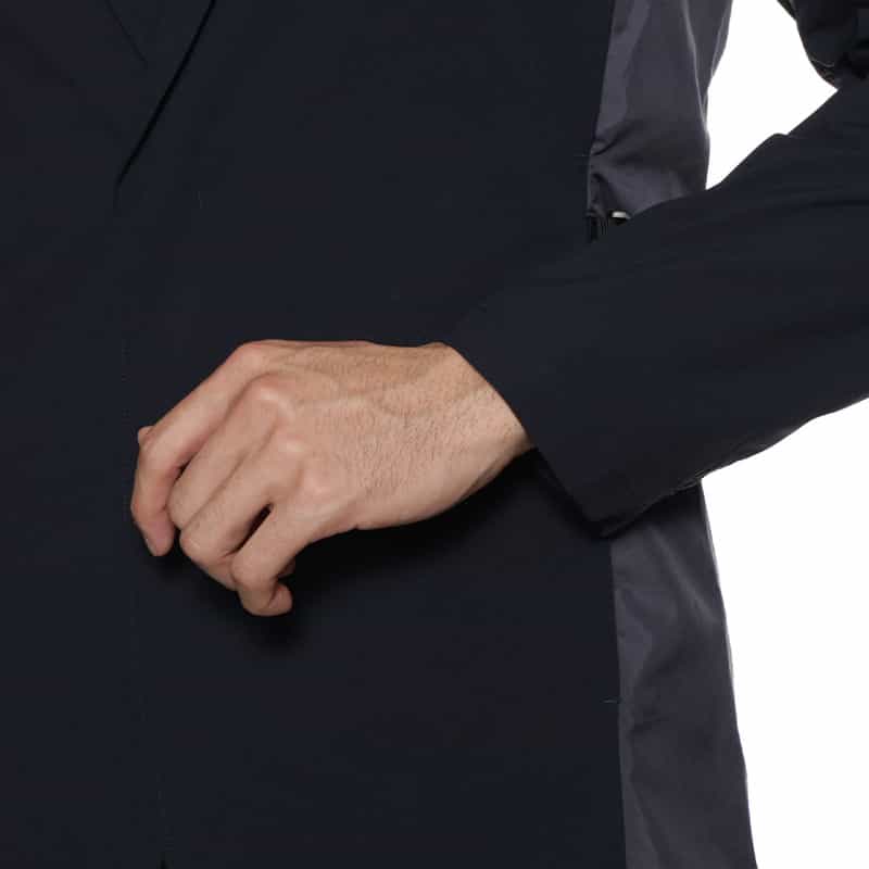 CITERA CITERA＜シテラ＞バーニーズ　ニューヨーク限定 異素材切り返し ジャケット NAVY