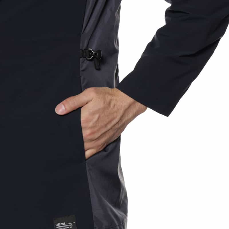 CITERA CITERA＜シテラ＞バーニーズ　ニューヨーク限定 異素材切り返し ジャケット NAVY