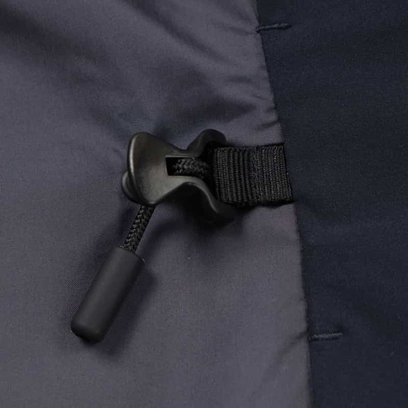 CITERA CITERA＜シテラ＞バーニーズ　ニューヨーク限定 異素材切り返し ジャケット NAVY