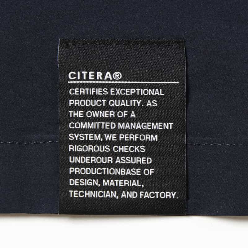 CITERA CITERA＜シテラ＞バーニーズ　ニューヨーク限定 異素材切り返し ジャケット NAVY