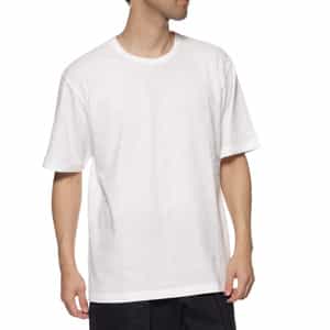 チェックジャガード柄クルーネックTシャツ