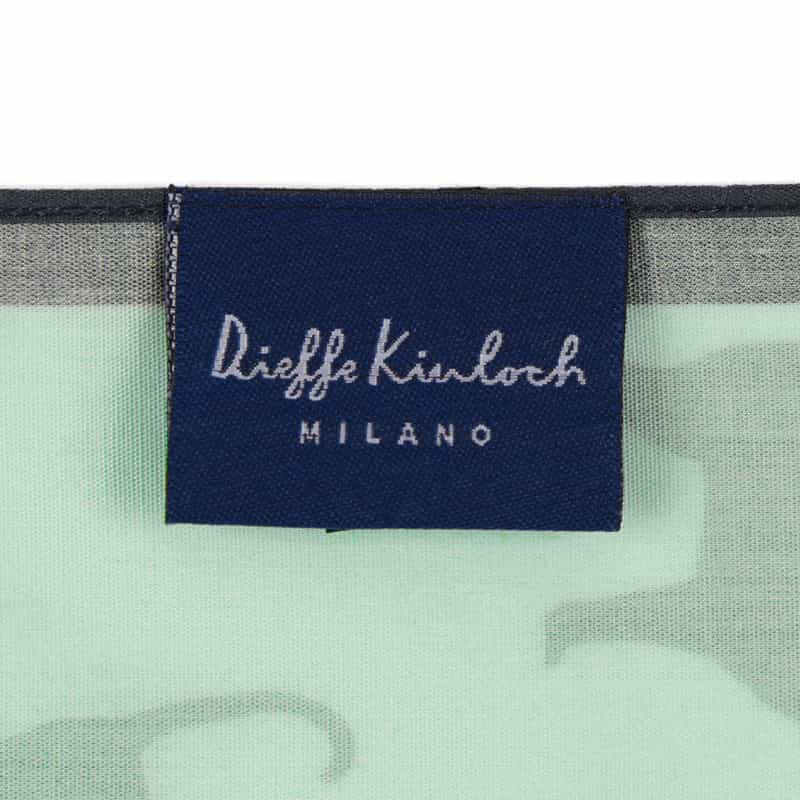 DIEFFE KINLOCH ハンカチ LIGHT GREEN