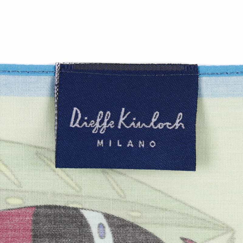 DIEFFE KINLOCH ハンカチ LIGHT GREEN