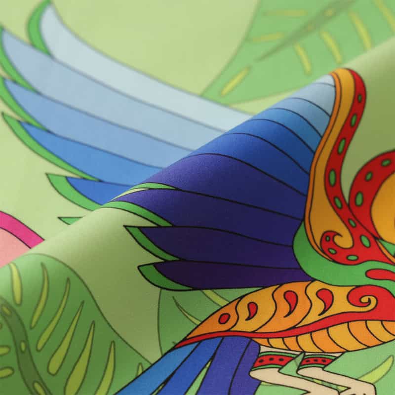 DIEFFE KINLOCH ハンカチ LIGHT GREEN