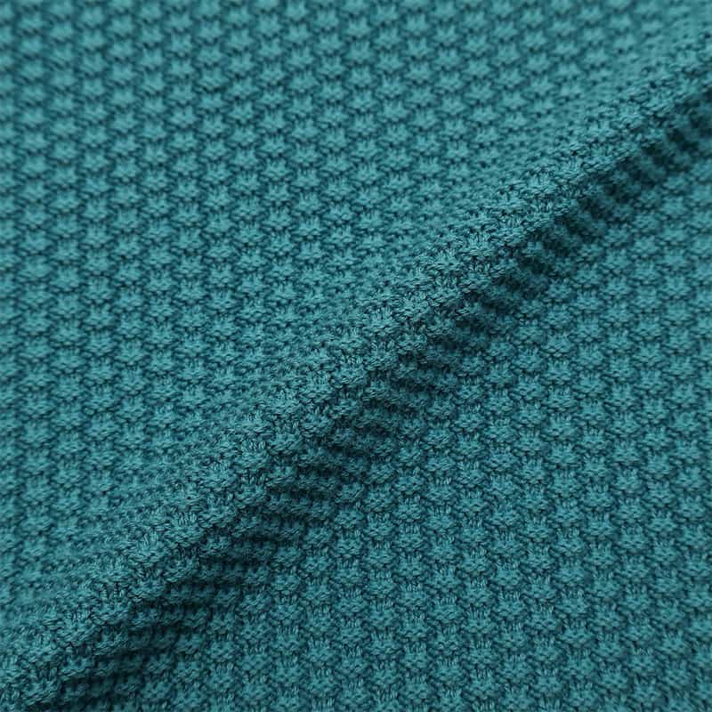 BARNEYS NEW YORK ワッフルニットプルオーバー GREEN