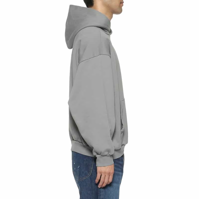 BALENCIAGA BALENCIAGA＜バレンシアガ＞ ロゴ入りスウェットフーディ GRAY