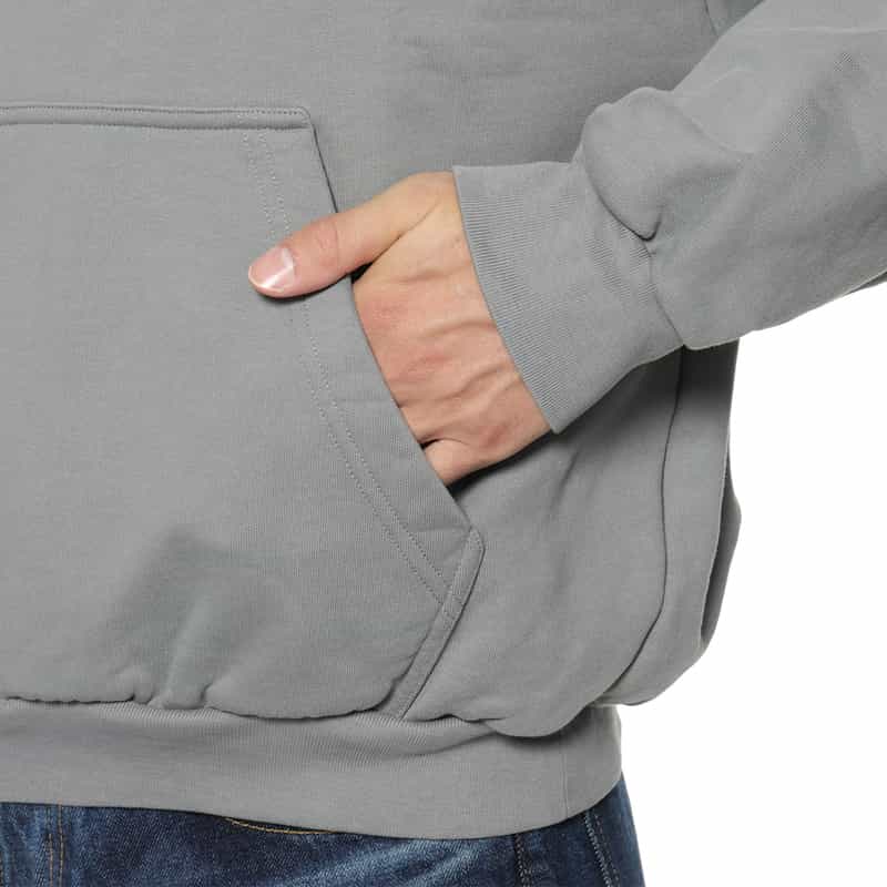 BALENCIAGA BALENCIAGA＜バレンシアガ＞ ロゴ入りスウェットフーディ GRAY