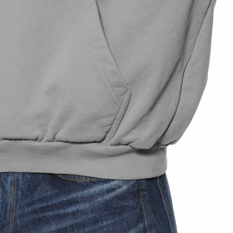 BALENCIAGA BALENCIAGA＜バレンシアガ＞ ロゴ入りスウェットフーディ GRAY