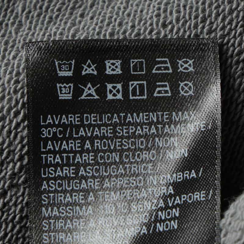 BALENCIAGA BALENCIAGA＜バレンシアガ＞ ロゴ入りスウェットフーディ GRAY