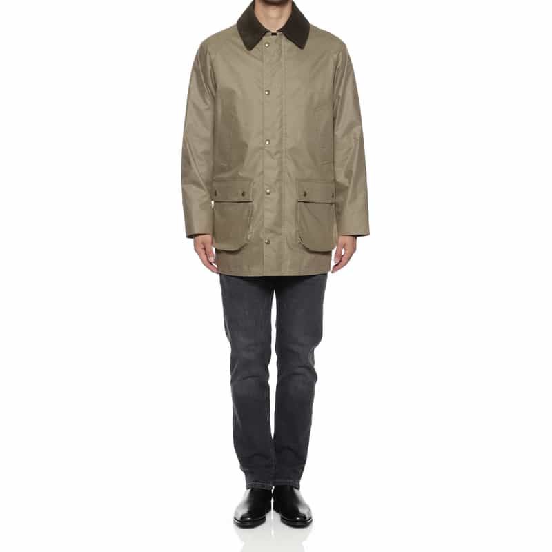 BARNEYS NEW YORK ワックスジャケット BEIGE
